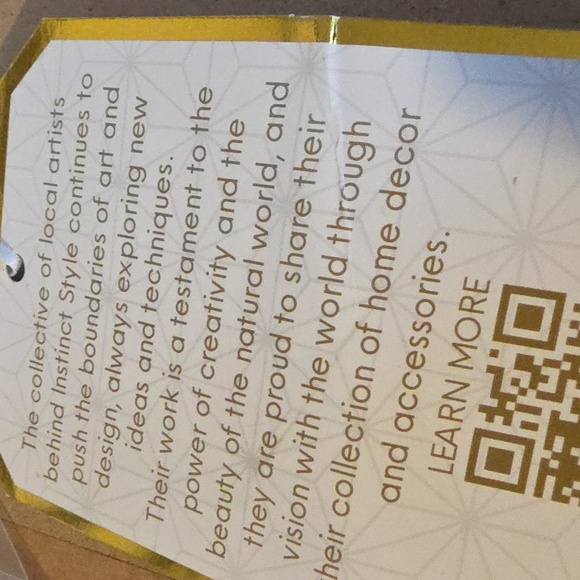 INSTINCT STYLE NEW Hand Emblemished Framed Wall Art - Picture 7 of 7